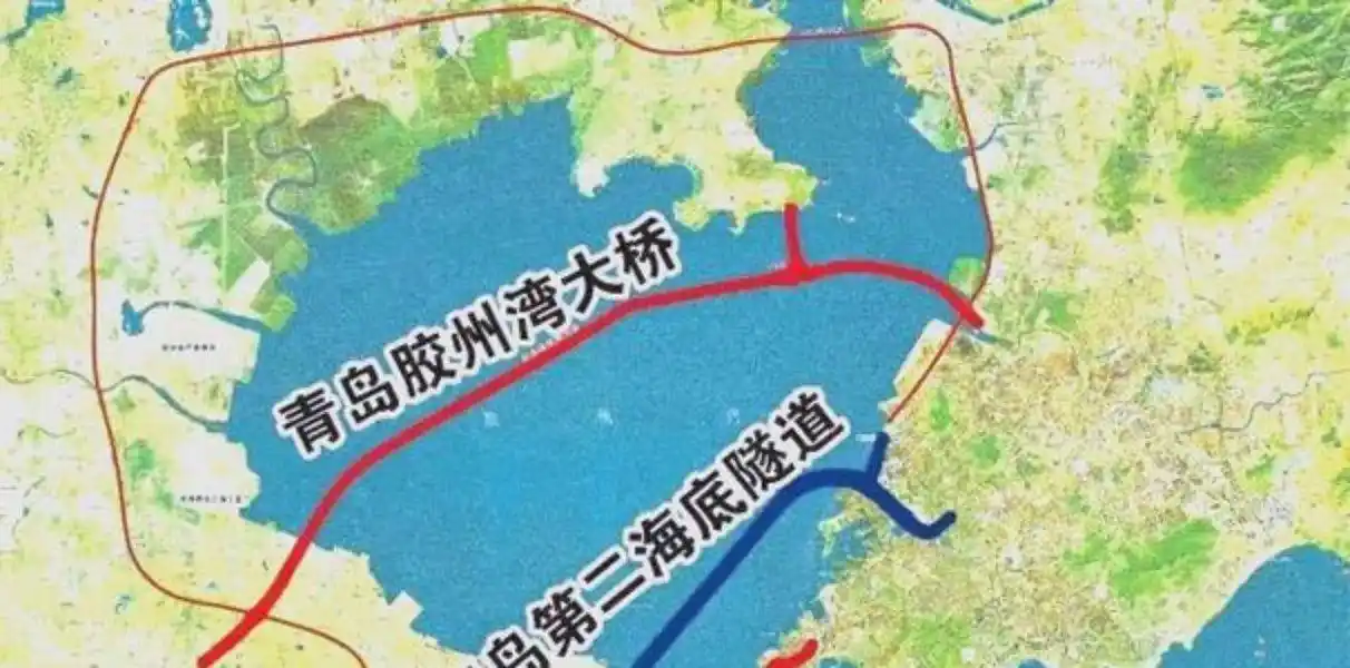 青岛黄岛区高铁站附近有地铁吗_胶州湾海底隧道88米_青岛地铁1号线