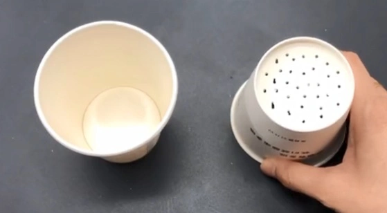 不锈钢保温杯底部有个小孔的吗_一次性杯底扎孔泡茶_用一次性杯子泡茶技巧